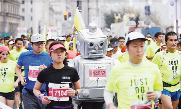Chinese runners go the distance