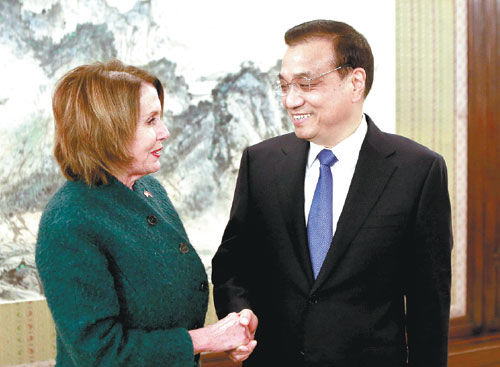 Li hails common ground with US on vital issues