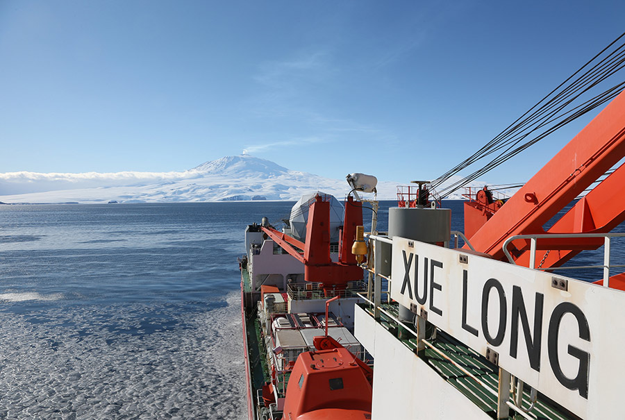 China's icebreaker 'Snow Dragon' reaches Ross Sea in Antarctica