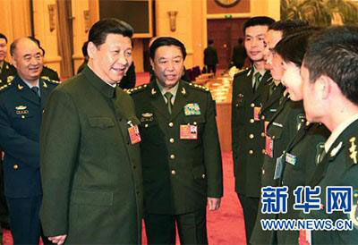 In photos: What Xi said to NPC in the past three years