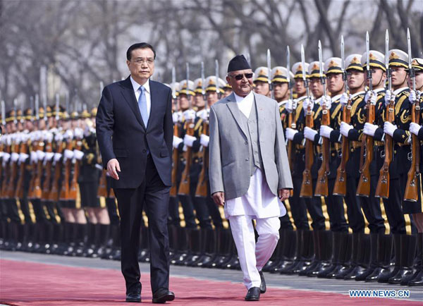 China, Nepal pledge closer cooperation for common development