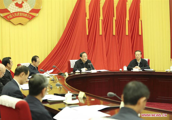 Chinese top political advisors highlight improving consultative work