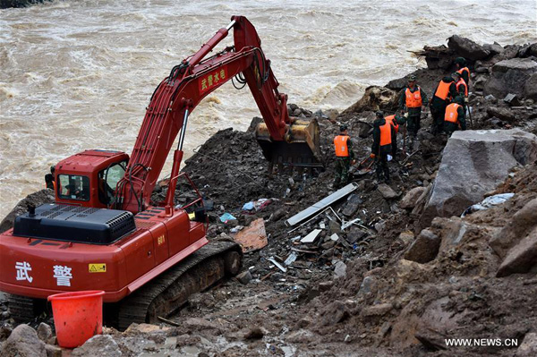 Death toll rises to 35 in E China landslide