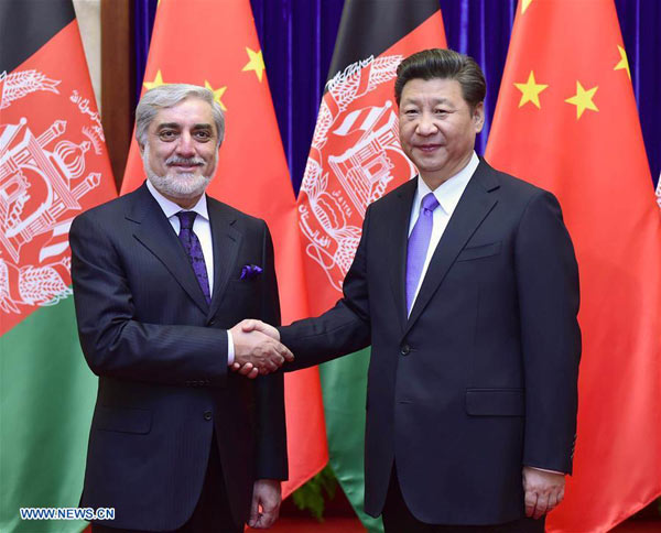 China vows to advance strategic partnership of cooperation with Afghanistan