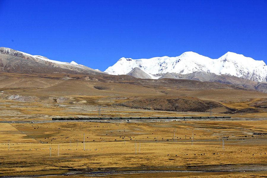 Tenth birthday of the world's highest altitude train line