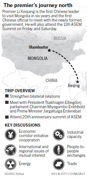 Premier to set new course in Mongolia