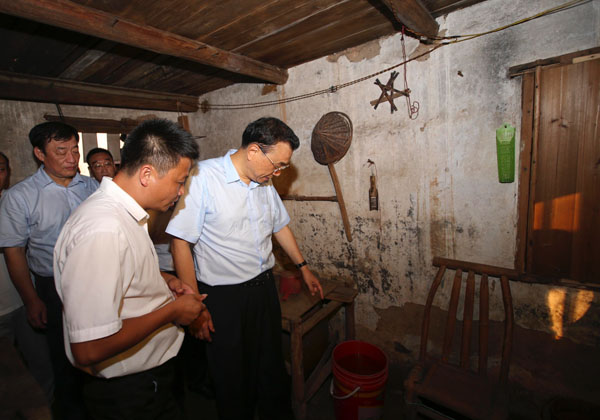 Premier Li vows to improve infrastructure for rural areas in southern Jiangxi