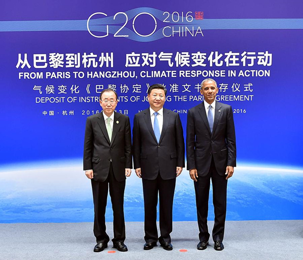 Xi, Obama commit to climate deal