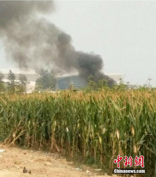 Four dead in plane crash at north China flight show