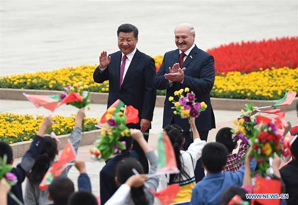 Xi says Belarus is a good partner