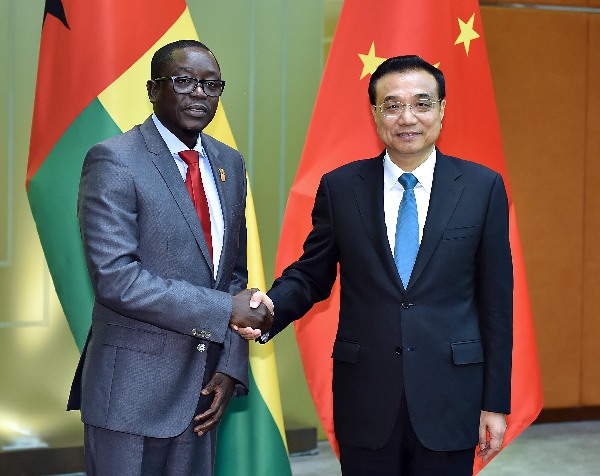 Chinese premier eyes more cooperation with Guinea Bissau
