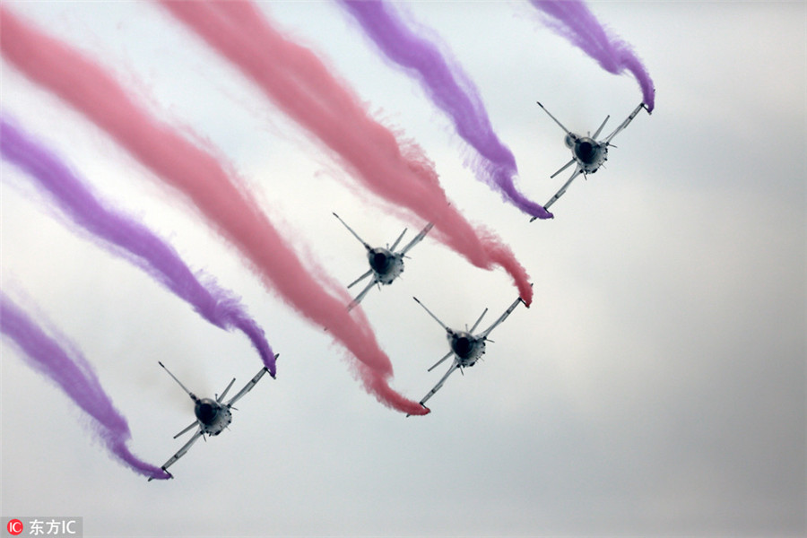 Top guns: Airshow China in past two decades