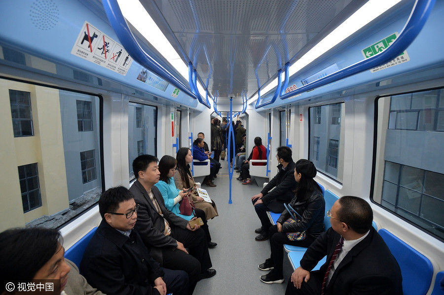 Start of new journey: New energy monorail undergoes trial