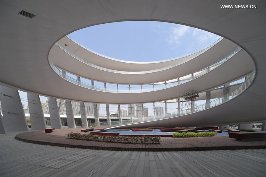 Spiral sightseeing platform a new landmark in Changsha