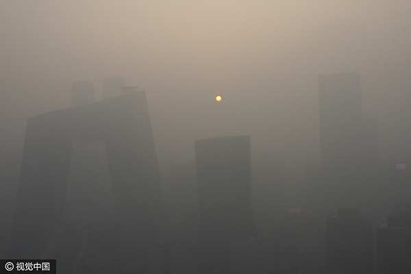 Winter weather conditions could lead to worsening smog in Beijing