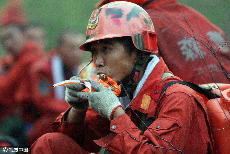 Soldiers who safeguard China's 'green treasure'