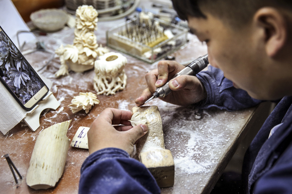 Carvers make a lifetime's commitment to their art