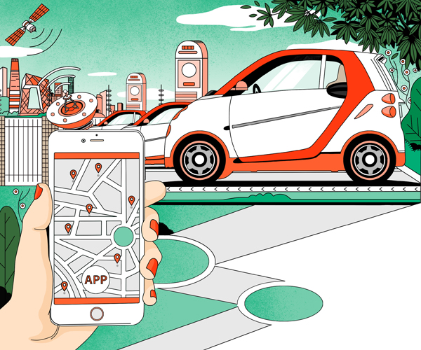 Car-sharing will help drive a better future