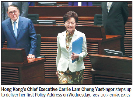 Innovation, youth top HK policy plan