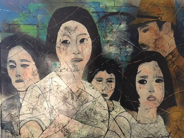 Painter captures pain of comfort women