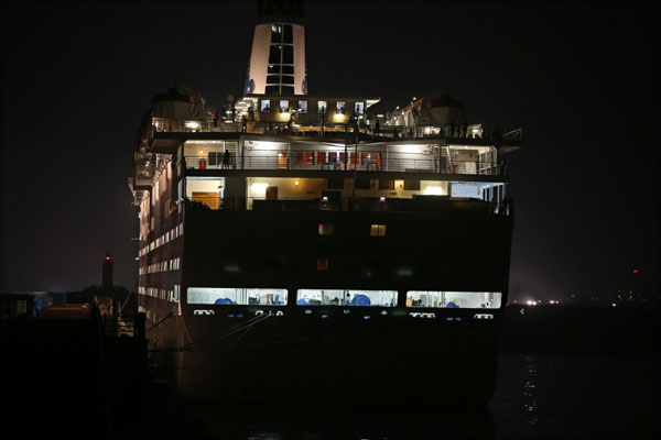 China urges release of cruise liner