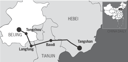 New rail to link Beijing, Hebei