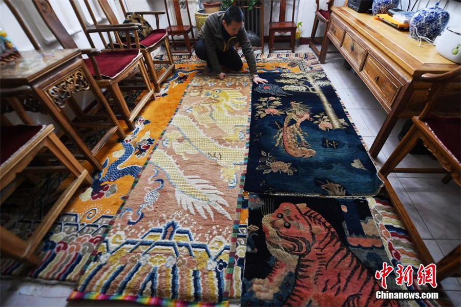 Ancient carpet collection records history of Silk Road