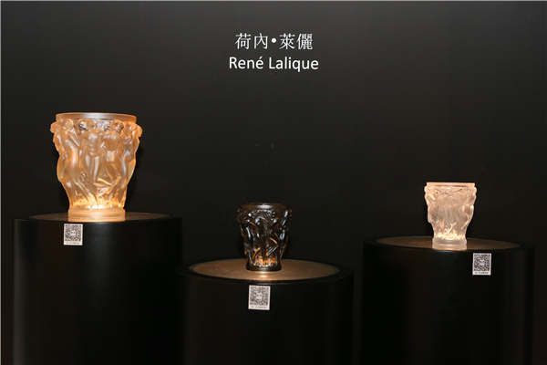 Glass designer Lalique inspires new pieces on show in Beijing