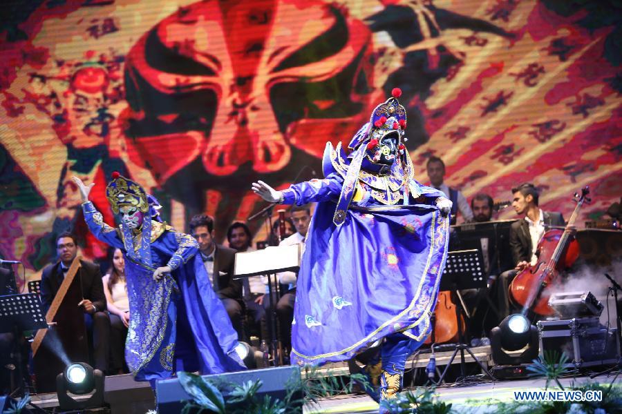 Afro-Chinese Arts and Folklore Festival kicks off in Cairo