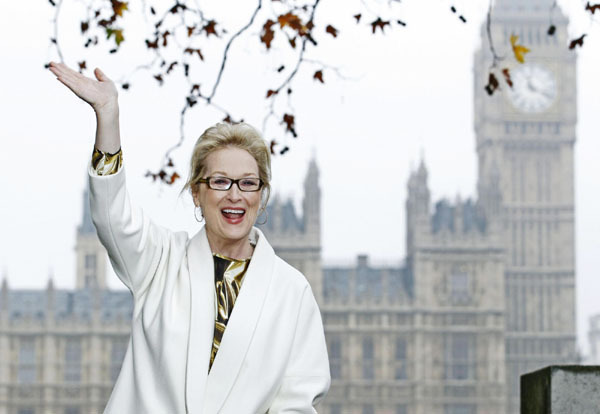 Streep voices admiration for 