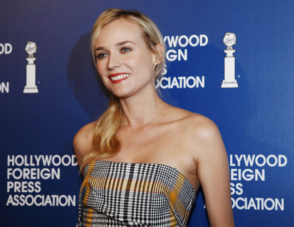 Celebrities at Hollywood Foreign Press Association's annual luncheon