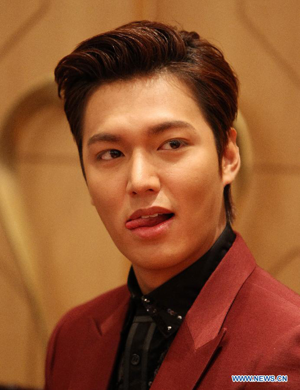 Coming TV series 'The Heirs' holds press conference in Seoul