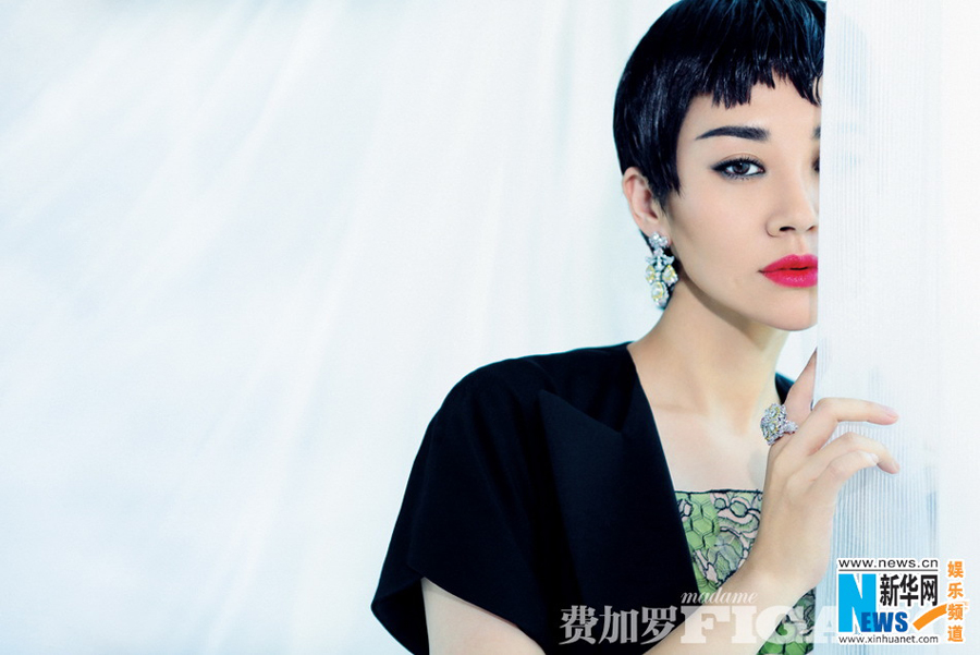 Chinese star Xu Qing graces Figaro