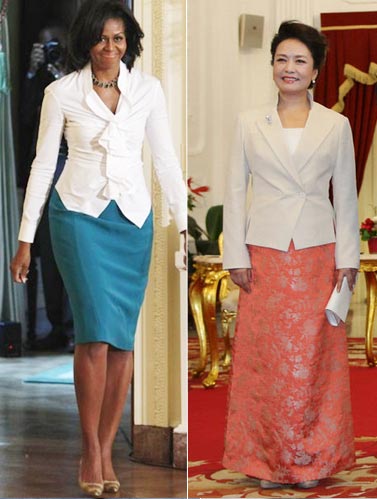 Fashionable First Ladies: Peng Liyuan vs. Michelle Obama