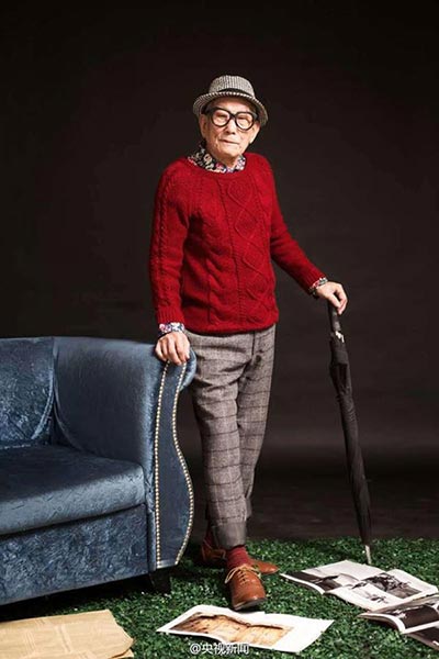96-year-old veteran becomes fashion icon