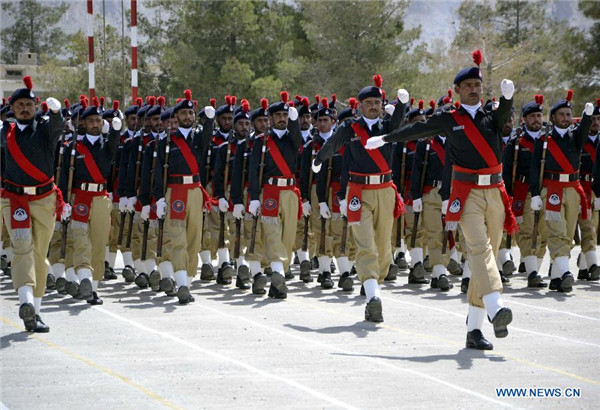 Policemen graduation ceremony held in SW Pakistan