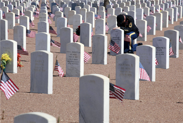 US honors war dead on Memorial Day