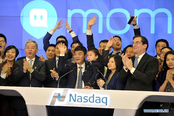 Chinese chat app Momo gets buyout offer from CEO