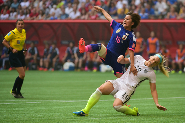 Lloyd hat trick leads US over Japan 5-2 for World Cup title