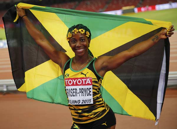 Jamaican Fraser-Pryce again becomes world champion