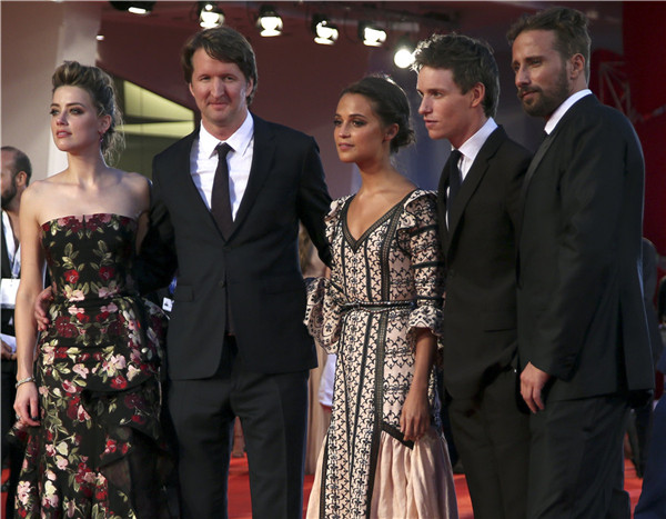 Stars walk the red carpet at the 72nd Venice Film Festival