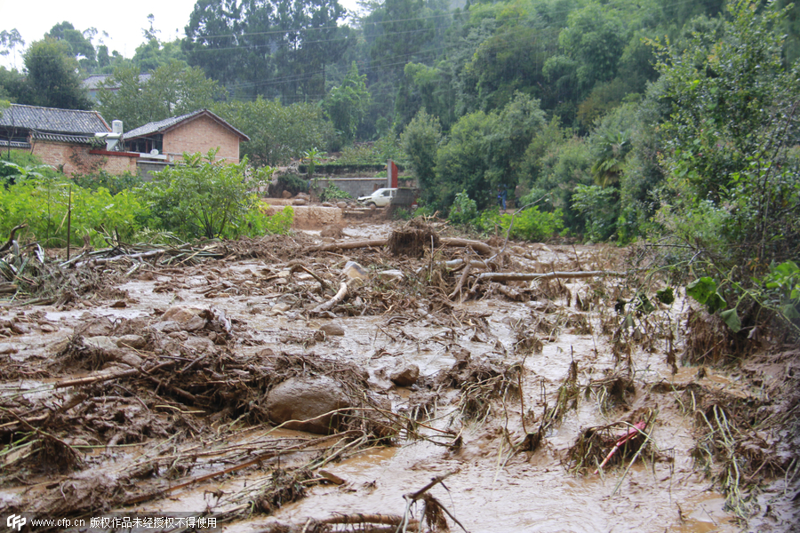 Seven killed as rainstorm triggers landslide in SW China