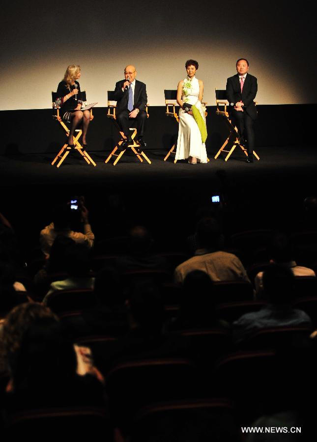 3D Beijing opera 'Farewell My Concubine' debuts in Hollywood