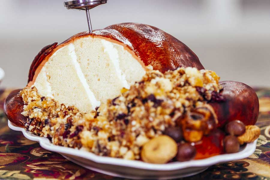 Carve up this turkey for dessert