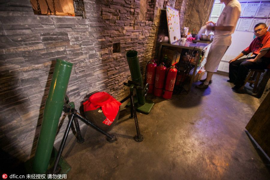 Restaurant of 'bandits' opens in Jilin