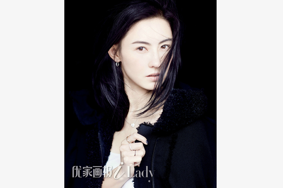 Actress Cecilia Cheung poses for fashion magazine