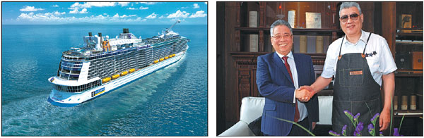 Dadong set to serve Chinese delicacies aboard cruise ships