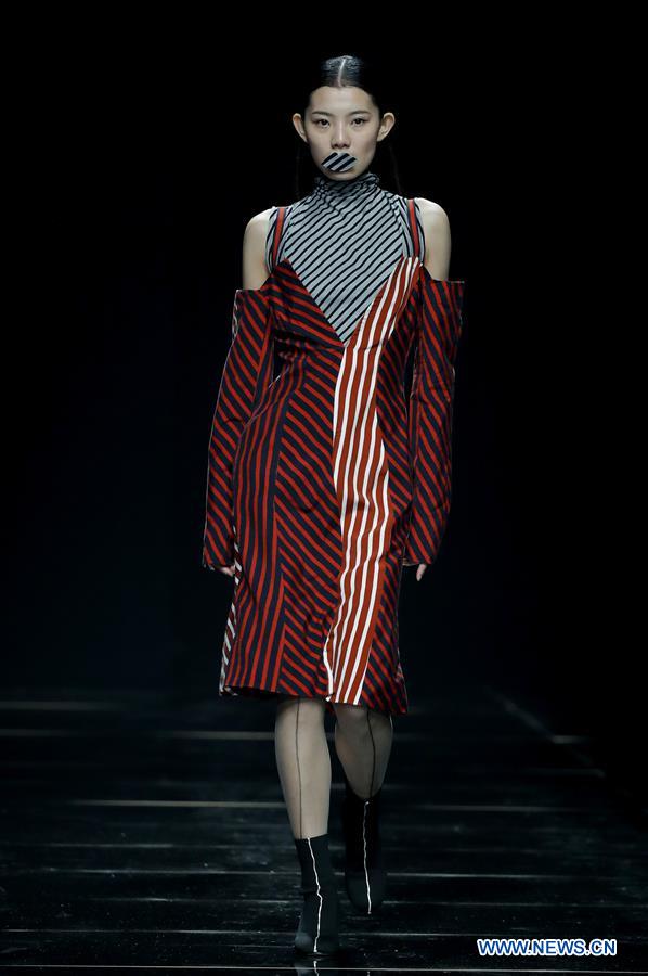 Joint fashion creations presented at China Fashion Week