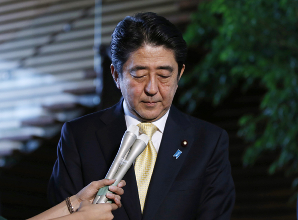 War anniversary statement a big test for Abe