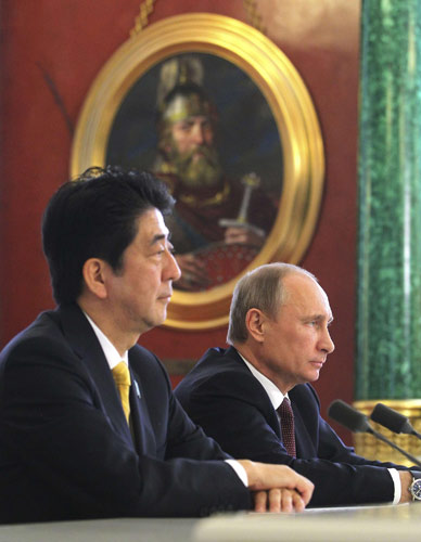 Japan's overtures to Russia to join its fold bound to fail